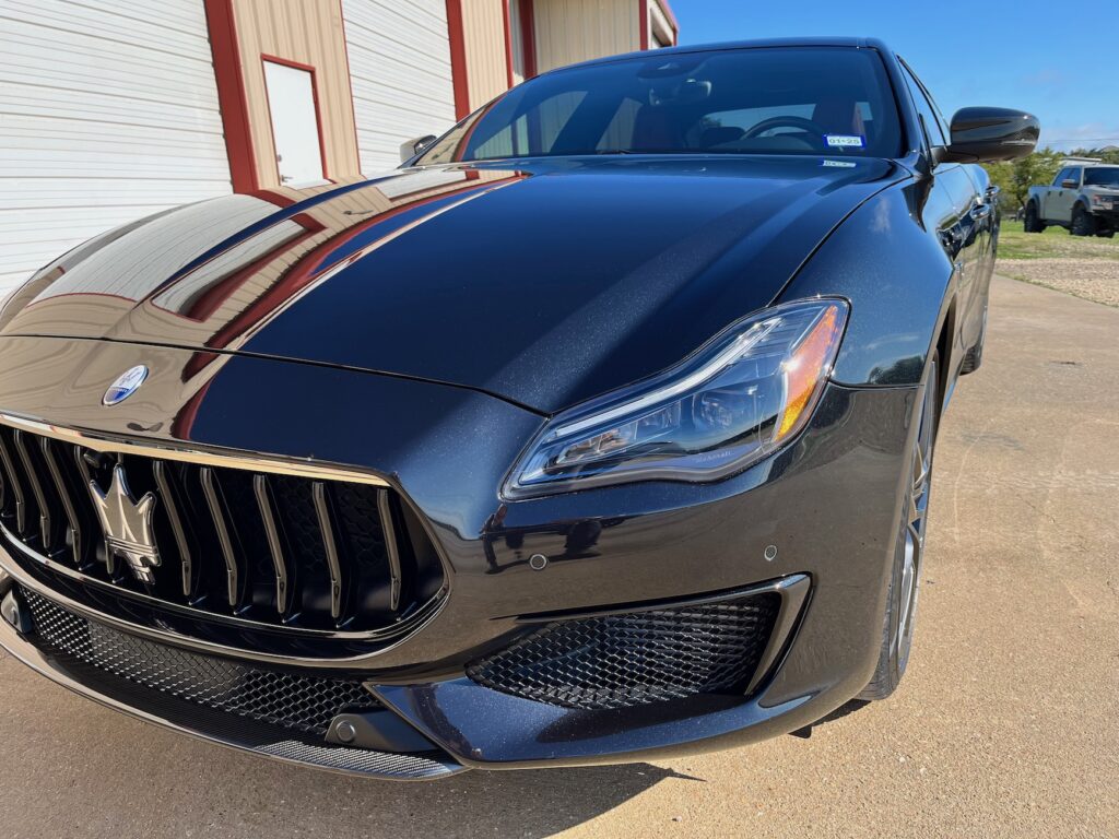 maserati with revivify ceramic coating