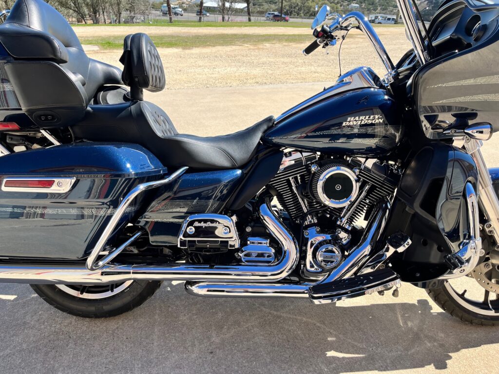 Harley Davidson with a ceramic coating