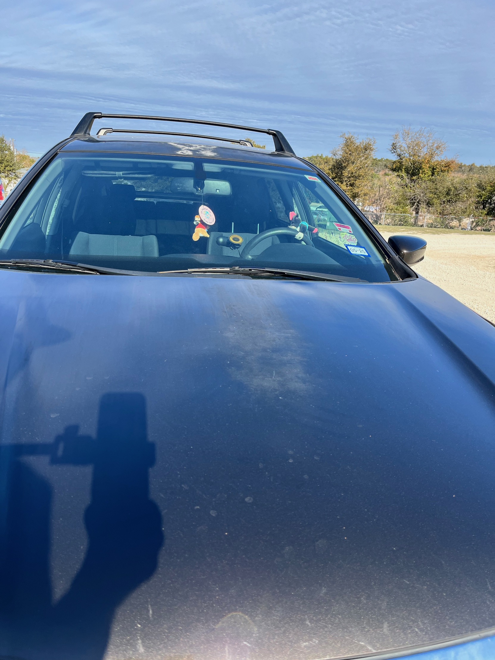 2014 Crosstour Hood Before Paint Correction