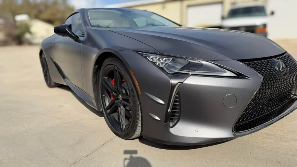 Lexus LC500 Satin Paint